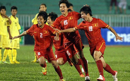 Đội tuyển bóng đá nữ Việt Nam thi đấu rất ấn tượng trong thời gian qua.